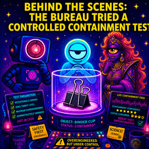 Thumbnail for Behind the Scenes: The Bureau Tried a Controlled Containment Test