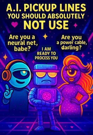 Thumbnail for A.I. Pickup Lines You Should Absolutely Not Use