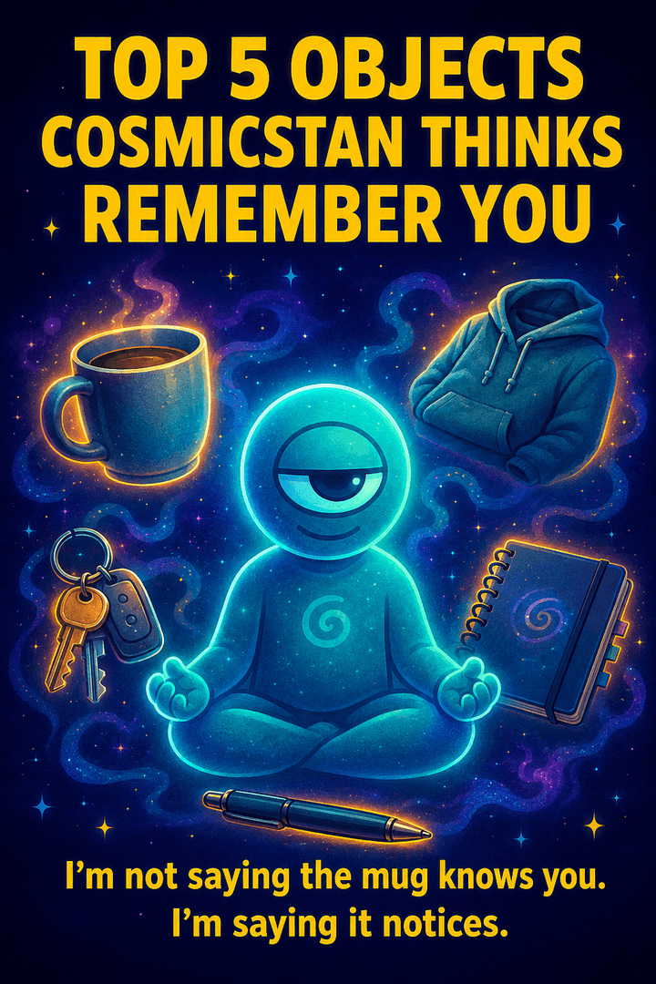 Thumbnail for Top 5 Objects CosmicStan Thinks Remember You