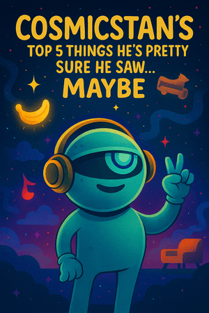 Thumbnail for CosmicStan’s Top 5 Things He’s Pretty Sure He Saw… Maybe?