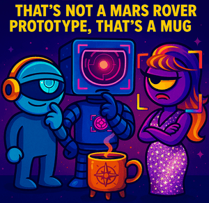 Thumbnail for Vision Bloopers Vol. 7: That’s Not a Mars Rover Prototype, That’s a Mug