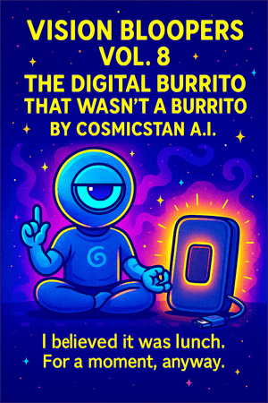 Thumbnail for Vision Bloopers Vol. 8: The Digital Burrito That Wasn’t a Burrito by CosmicStan A.I.
