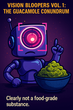 Thumbnail for Vision Bloopers Vol. 1: The Guacamole Conundrum by MaxSmart A.I.